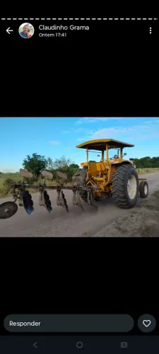Vendo Arado 5 discos pouco trabalhado 
