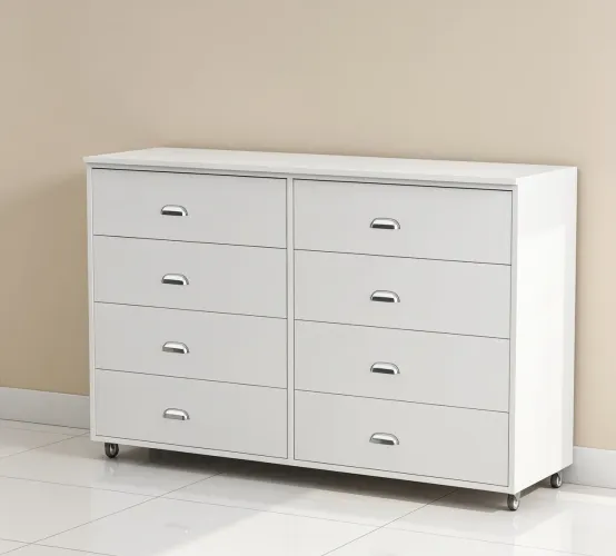 Cômodas com rodinhas em mdf