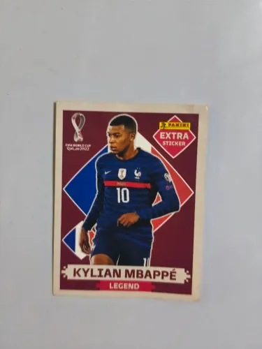 Figurinha extra legend copa 2022