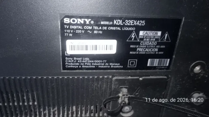 Televisão 32 polegadas sony