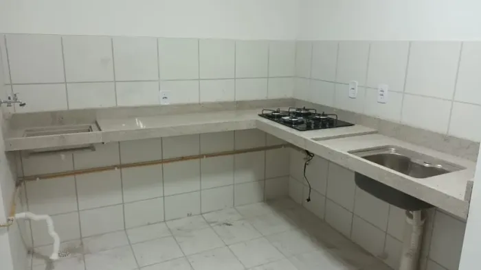 Bancada com pia para cozinha