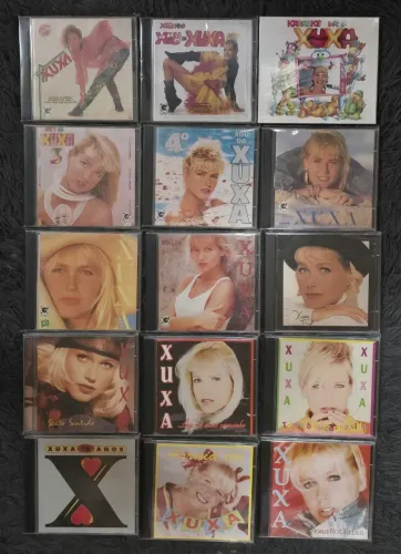 Kit Xuxa - 15 CD'S ORIGINAIS