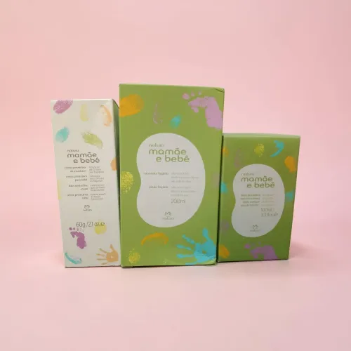 Kit mamãe e bebê natura