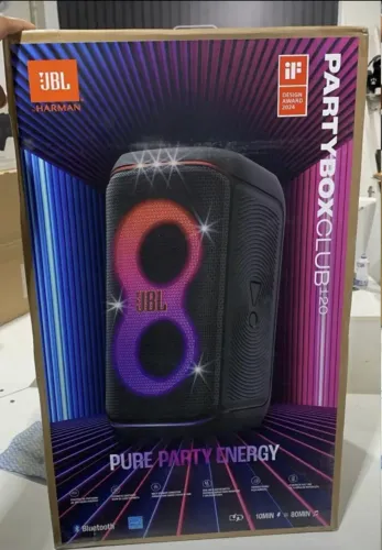 JBL PartyBox 120 - Lacrada - Nota Fiscal