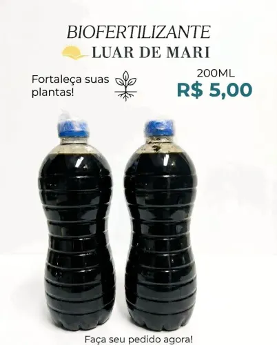 Biofertilizante Luar De Mari 200ml - Pronta Entrega