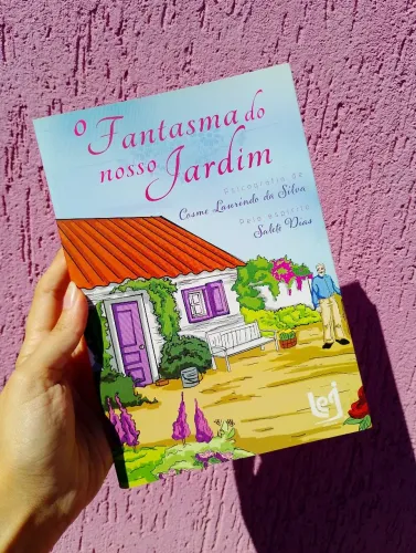 Livro Espírita infantil O Fantasma do Nosso Jardim