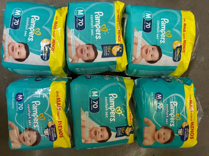Fralda M pampers