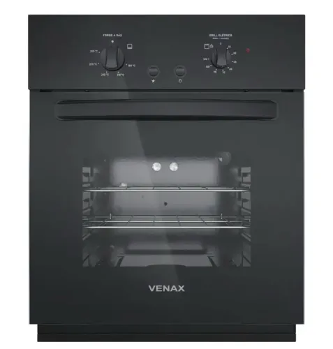 Forno de embutir venax totale nero