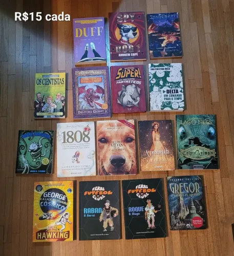 Livro avulso por R$15