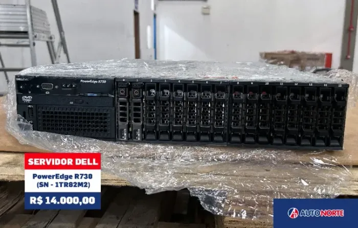 SERVIDOR DELL PowerEdge R730 (SN - 1TR82M2)