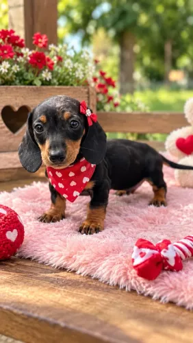 Sua melhor companhia! Daschound fêmea mini
