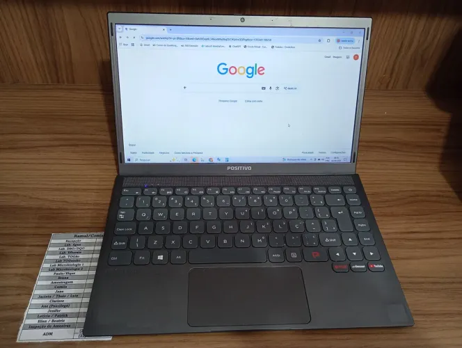Notebook da Positivo Novo