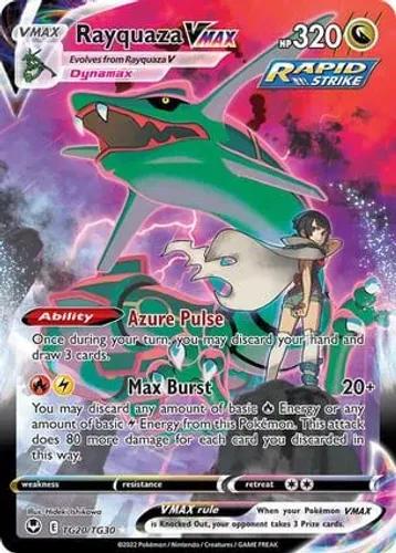 Carta pokémon rayquaza