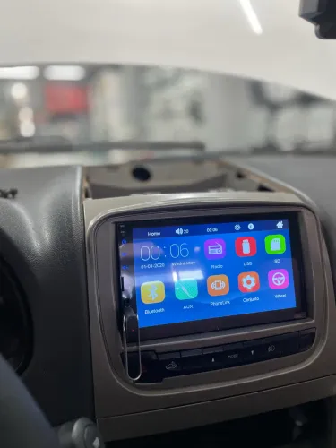 Mp5 com CarPlay 7 polegadas