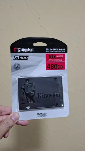 SSD Kingston 480gb NOVO com Nota Fiscal