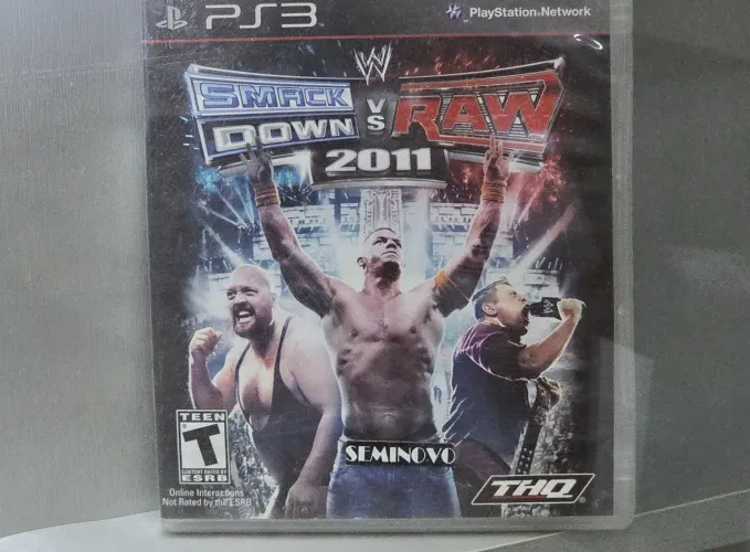 Wwe smackdown vs raw 2011 ps3 seminovo