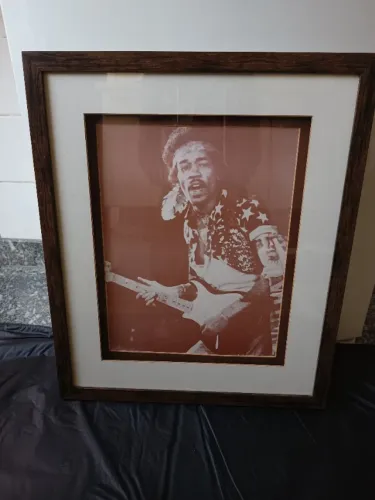 Quadro Jimi Hendrix 42 x 50