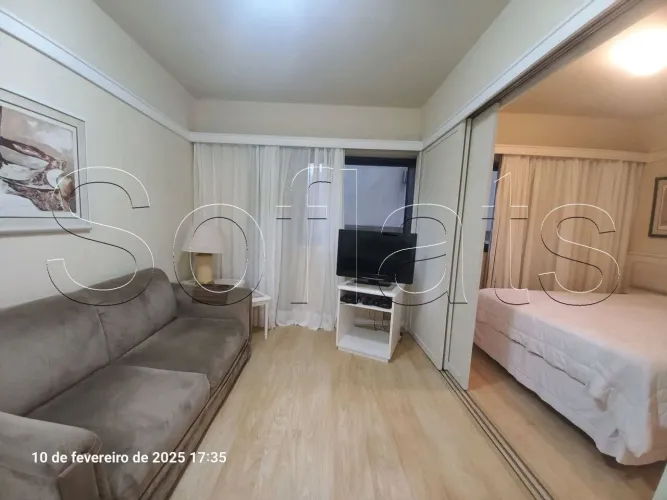 Le Premier, flat disponível para locação contendo 28m² e 1 dormitório.