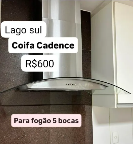 Coifa Inox excelente estado