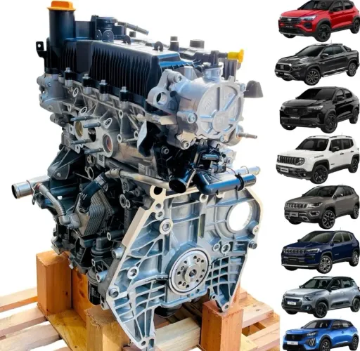 MOTOR PARCIAL T270 ? Bloco + Cabeçote Montados! Número Livre! ?