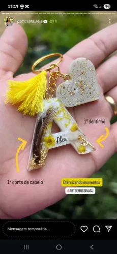 Chaveiros personalizados 
