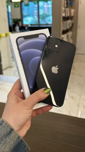 IPHONE 12 128GB PRETO SEMINOVO / LOJA FÍSICA