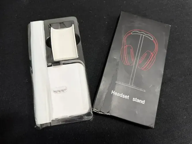 Suporte para fones headset de mesa
