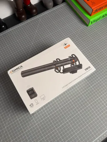 Comica VM40 - Microfone de vídeo profissional - Wireless
