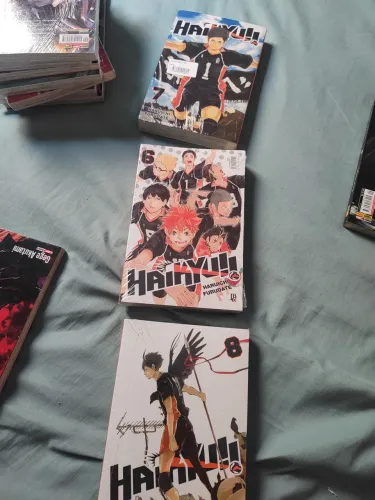 MANGÁ HAIKYUU LACRADOS CADA