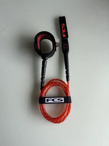 Leash FCS Helix Freedom 6 6,5mm Red