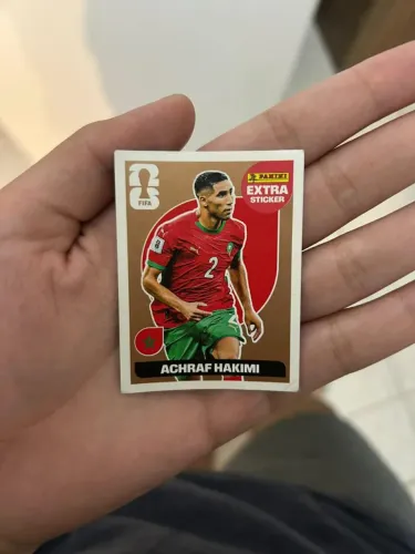 Figurinha legend achraf hakimi bronze 