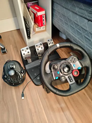 Volante g29 com câmbio