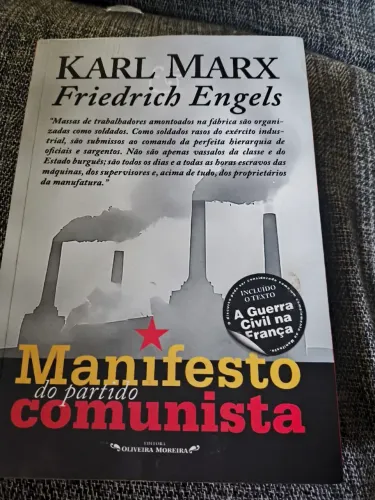 LIVRO MANIFESTO COMUNISTA, KARL MARX, FRIEDRICH ENGELS