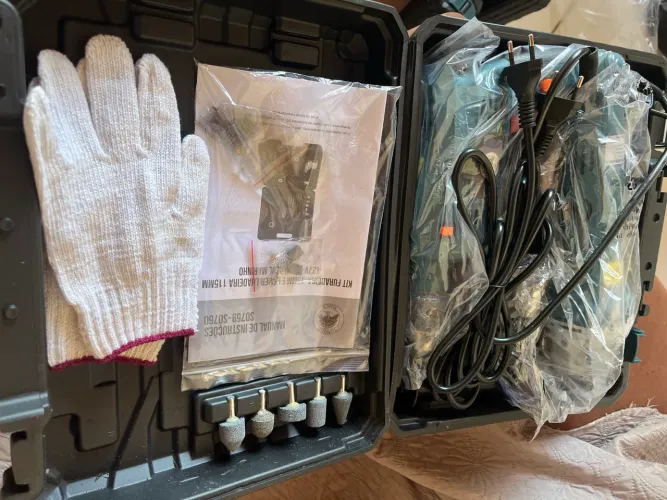 Kit Furadeira 13 mm + Esmerilhadeira 115 mm Songhe Tools - Novo na Caixa