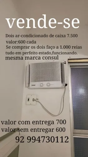 Vende -se dois ar-condicionado