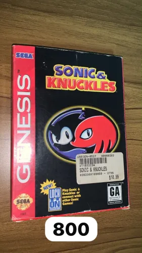 Sonic & Knuckles Mega Drive Original