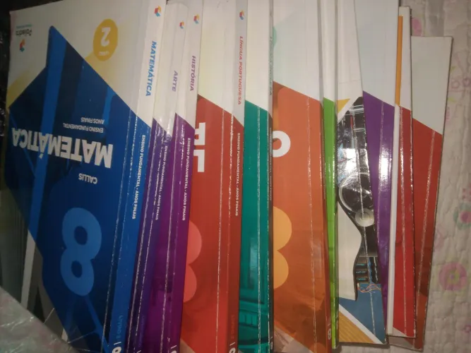 LIVROS DIDÁTICOS POLIEDRO - 8o ano - KIT ANUAL