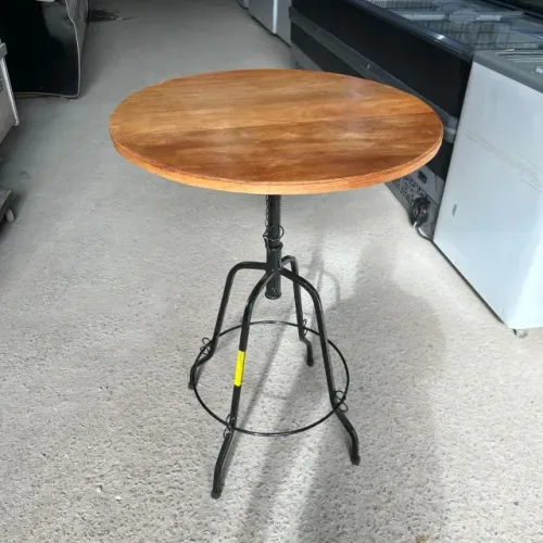 Mesa Bistrô Rústica Jequitibá 70CM Mostruário