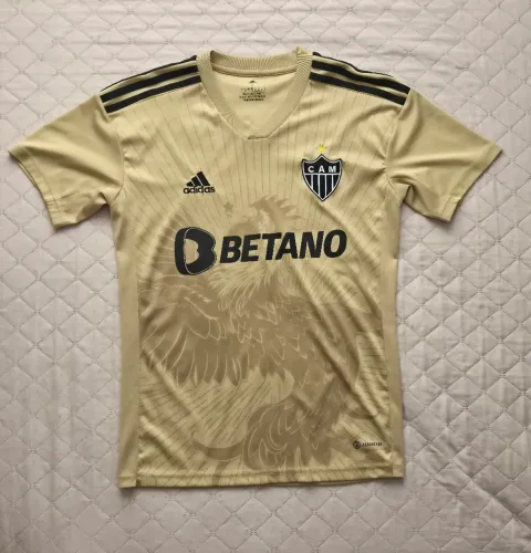 Camisa Atlético-MG Dourada Tamanho P 70x45