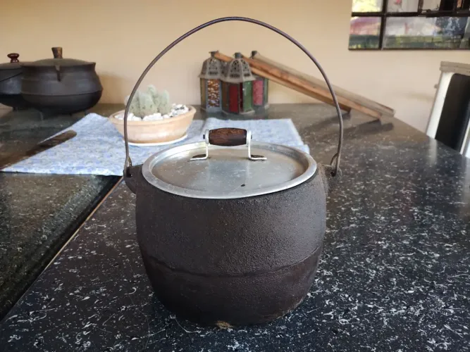 Caldeirão / panela em ferro fundido 20cm