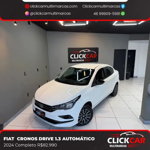Fiat Cronos Drive 1.3 8V Flex Aut. 2024