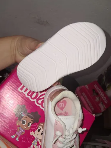 Tênis infantil rosa 