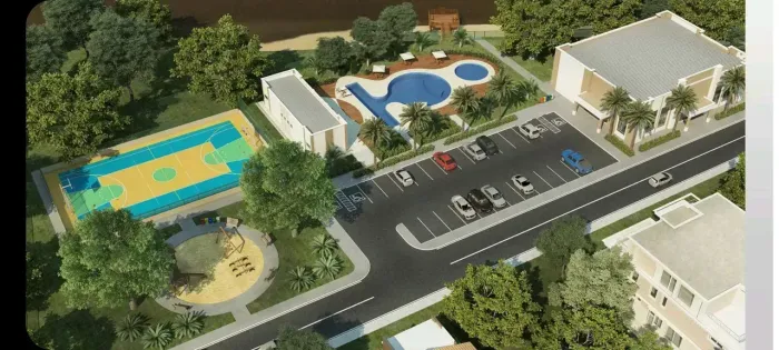 Lote em condomínio c/ mensais 760,00 a 10 min da Ponte