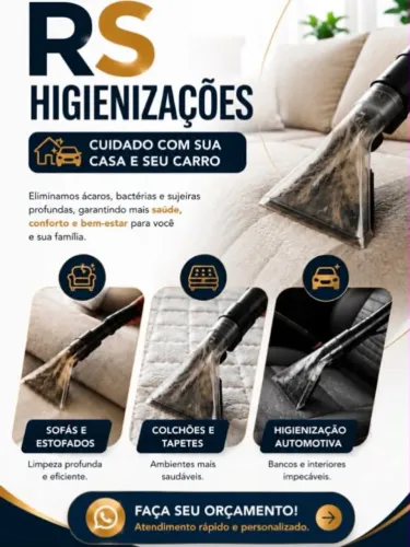 Lavagem a seco de estofados em geral