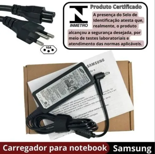 Carregador Samsung Np350xaa 19v 2.1a Pa-1400-96 AD-4019P