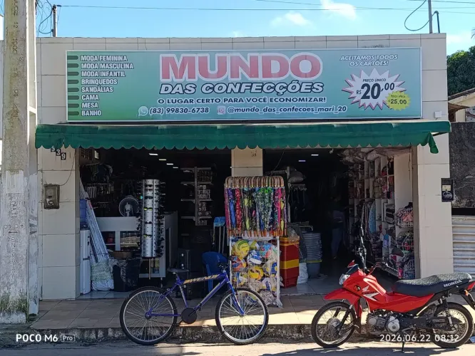 Ponto Comercial no Centro de Mari-PB - Frente à Praça de Eventos