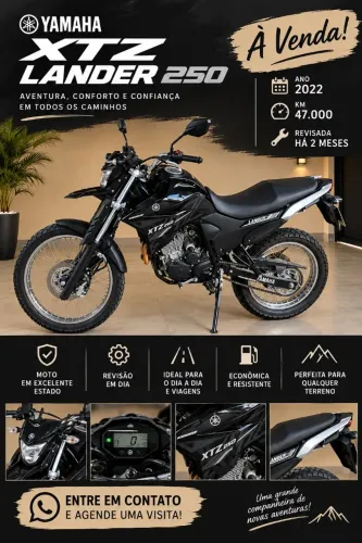 Vendo XTZ 250 yamaha