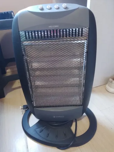 Aquecedor elétrico giratório 