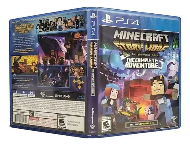 Minecraft story mode Completo (Mídia Física Super Raro)