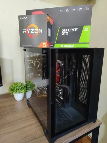 [VENDO/TROCO] - PC GAMER - Ryzen 5 5500 - GTX 1650 SUPER - 16GB RAM DDR4 - SSD